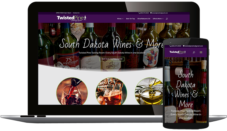 Website Design South Dakota, Iowa, Minnesota