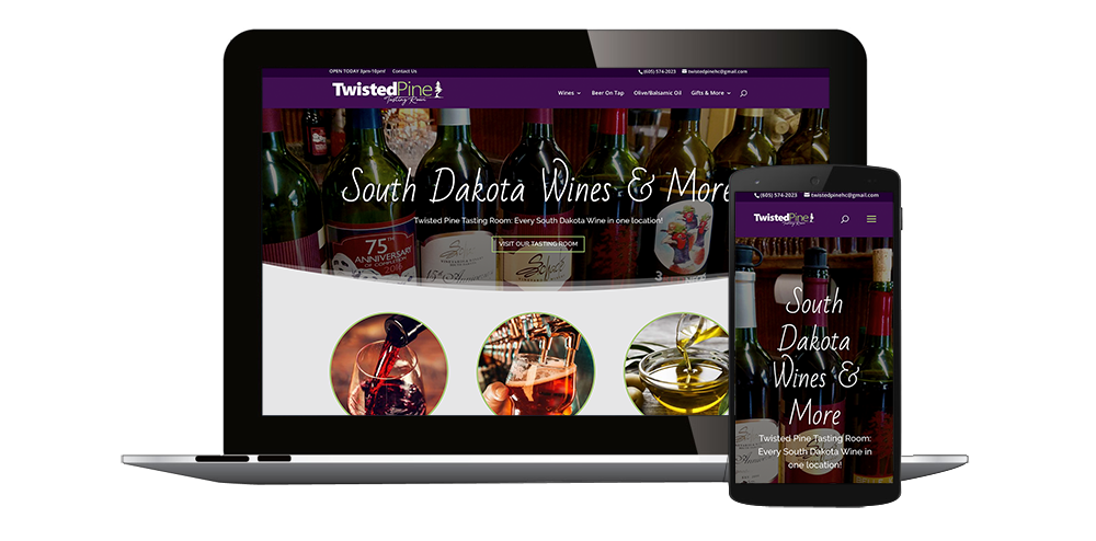 Website Design South Dakota, Iowa, Minnesota