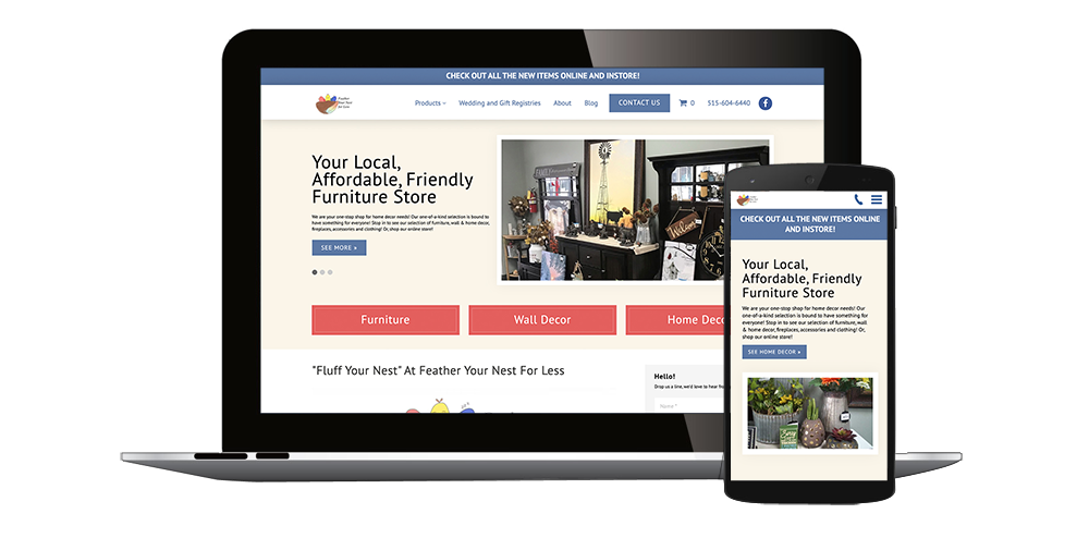 Website Design South Dakota, Iowa, Minnesota